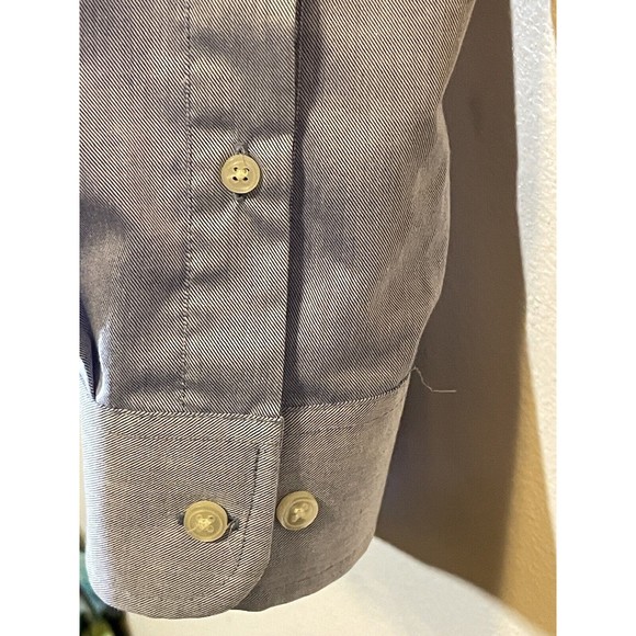 STATEMENTS Men’s Button Down Shirt Size 15 32/33 Long Sleeve Blue - Picture 3 of 4